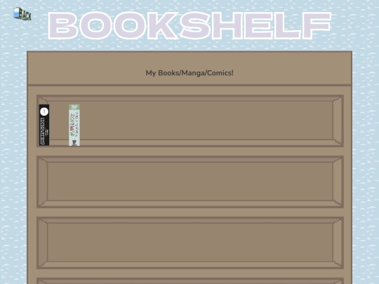 bookshelf screenshot