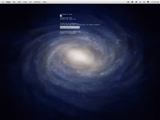 info screenshot