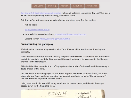 blog/dev-log-5.0 screenshot