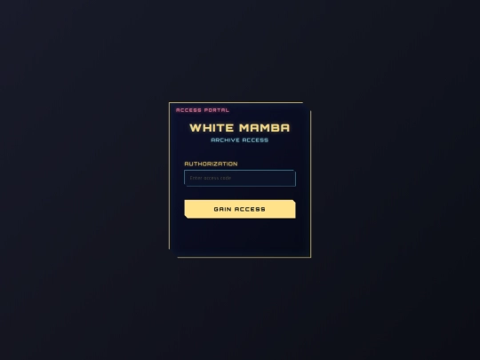 login screenshot