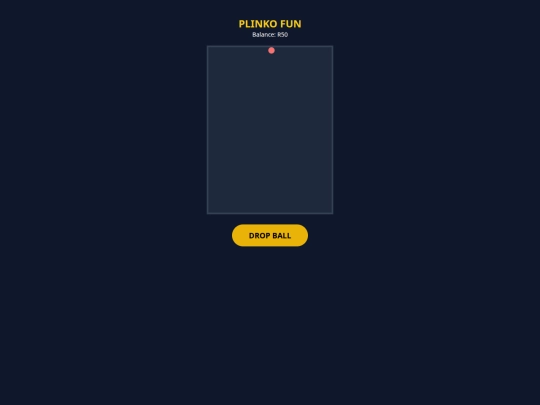html/plinko screenshot