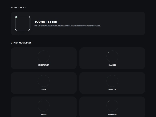 music screenshot