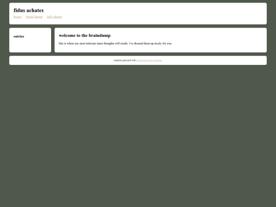 braindump screenshot