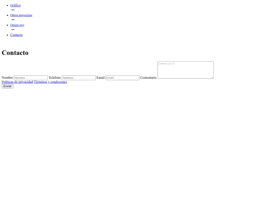 Ploch/pages/contacto screenshot