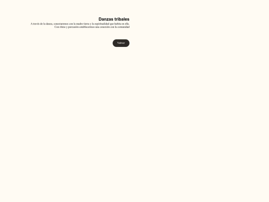 festribal/pages/danza screenshot