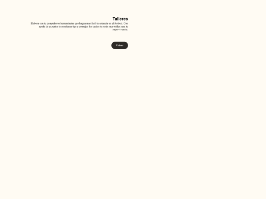 festribal/pages/talleres screenshot