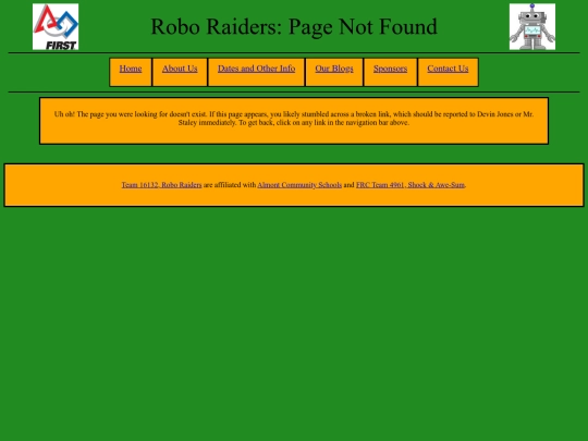 not_found screenshot
