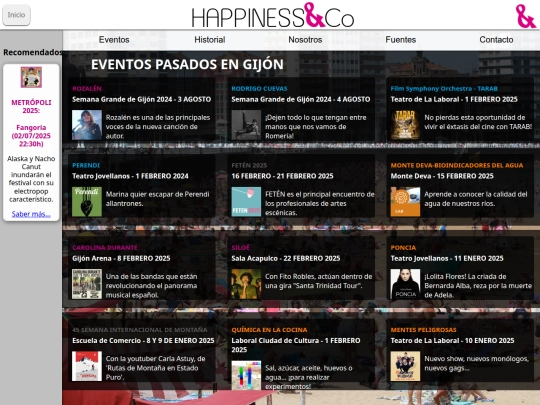 FernandezCeñeraPablo_HappinessAndCo_History screenshot