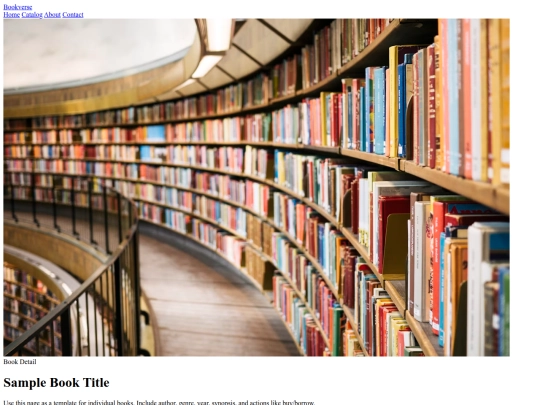 Library /book screenshot