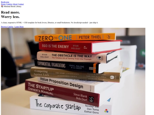 Library  screenshot