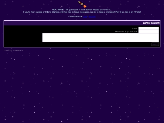 guestbook screenshot
