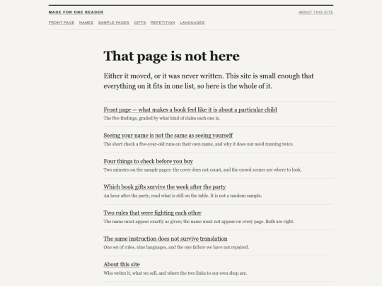 not_found screenshot