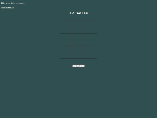 tic-tac-toe screenshot