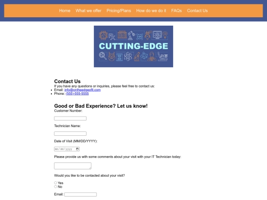contact screenshot
