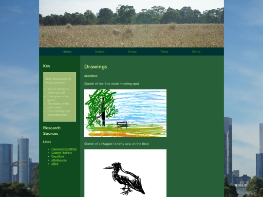 Drawings screenshot