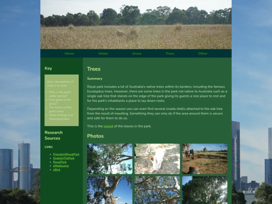 trees screenshot