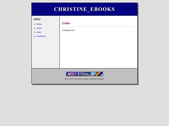 links screenshot
