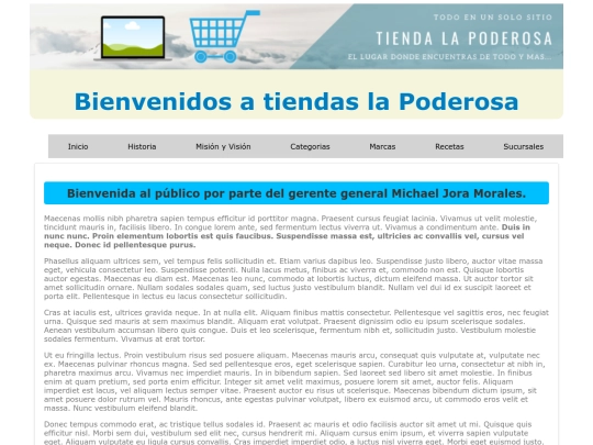 TiendaLaPoderosa screenshot