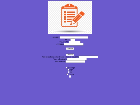 formulario screenshot