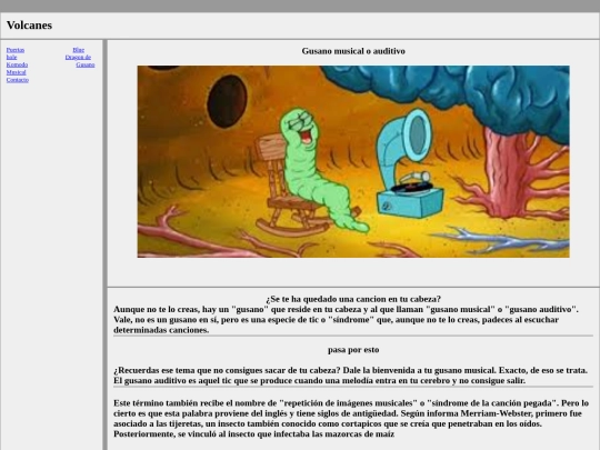 noticias/volcan screenshot