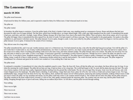 non-main pages/lit/story/pillar screenshot