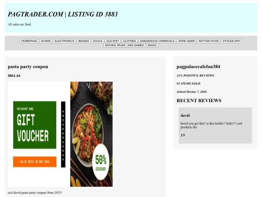 non-main pages/pagtrader/FOOD/3883 screenshot