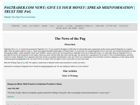 non-main pages/pagtrader/NEWS screenshot