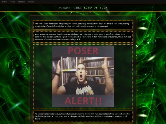posers screenshot