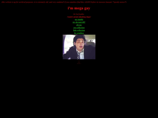 old screenshot