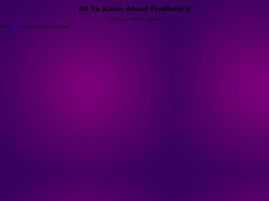 fredbearsservices screenshot