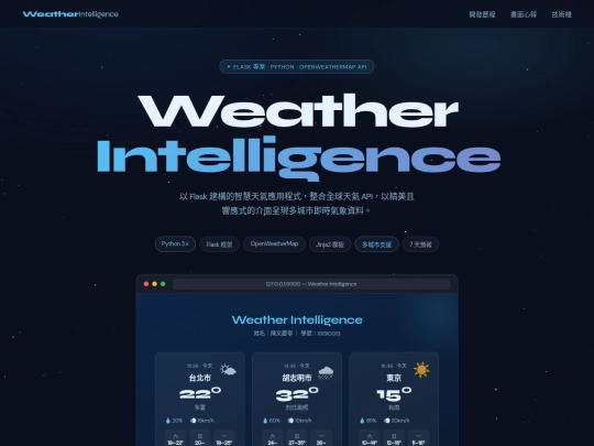 weather-intelligence screenshot