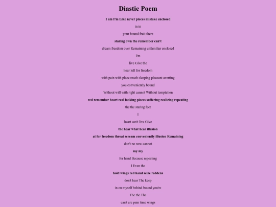 diasticpoem screenshot