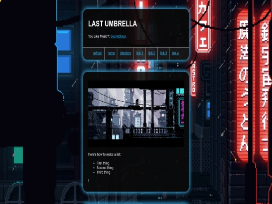 index screenshot