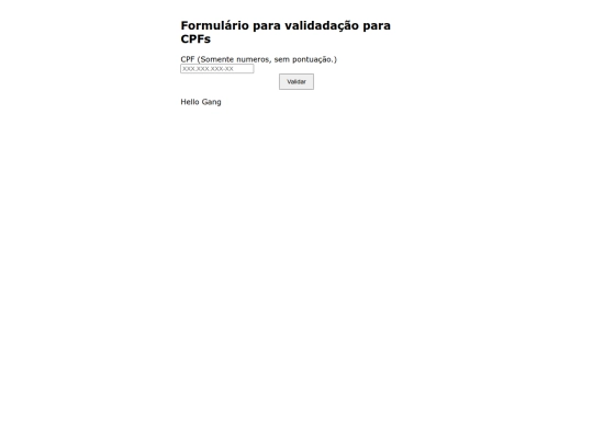 atividades/cpfchecker screenshot