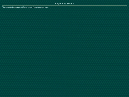 not_found screenshot