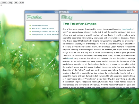 blog screenshot