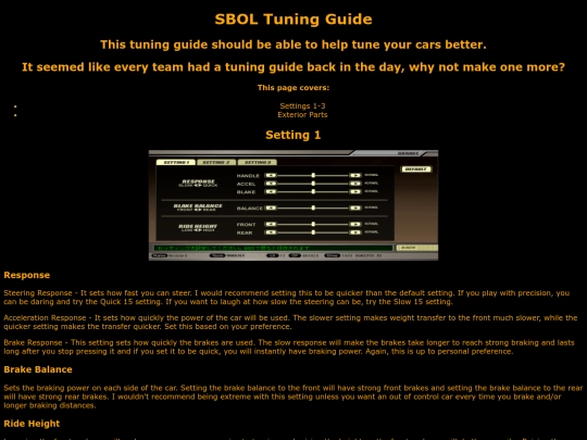 tune screenshot