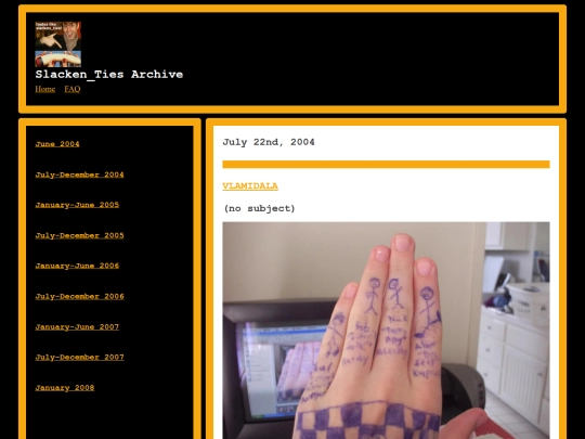 2004/July/22nd screenshot