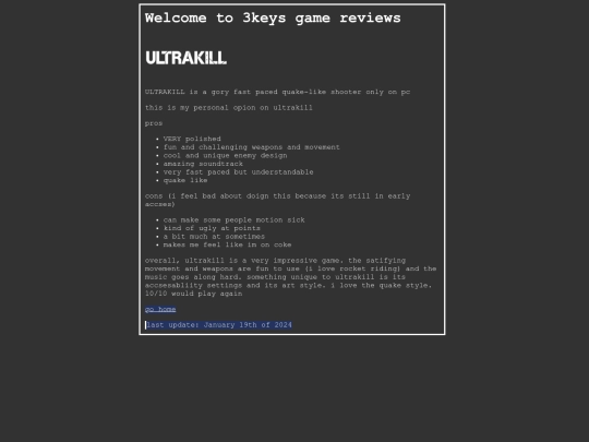 games/ULTRAKILL screenshot