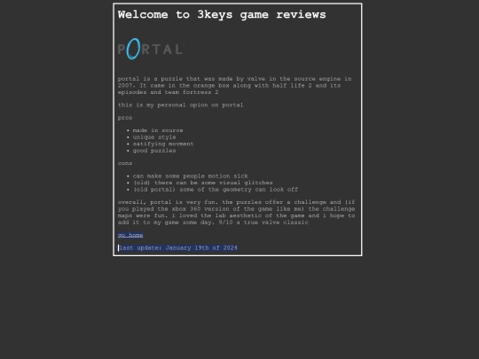 games/portal screenshot