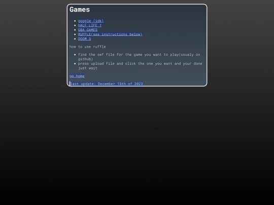 unblocked screenshot