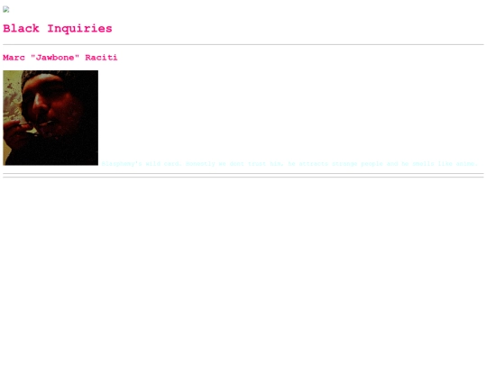blackinq/blackinqabout screenshot