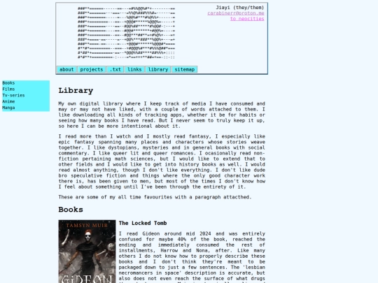 library screenshot