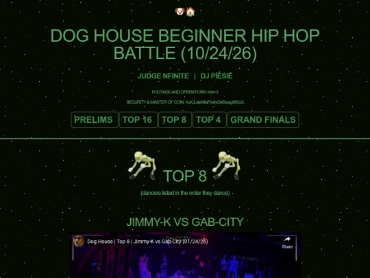 battles/dog_house_01_24_2026_top_8 screenshot