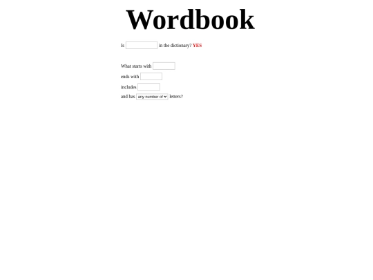 wordbook screenshot
