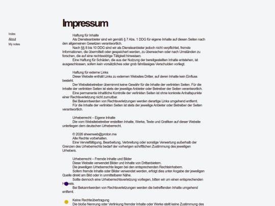 impressum screenshot