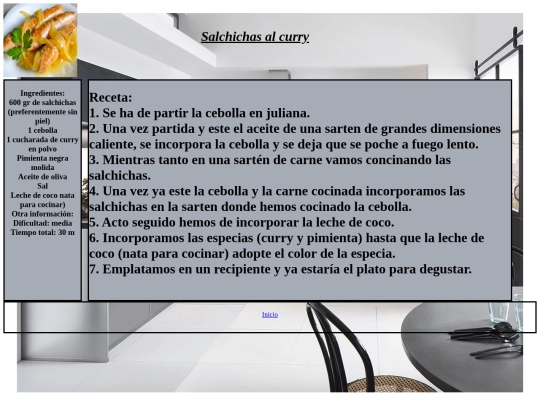 Salchichasalcurry screenshot