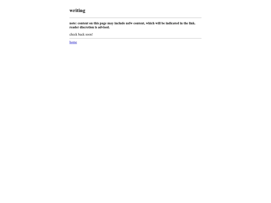 writing screenshot