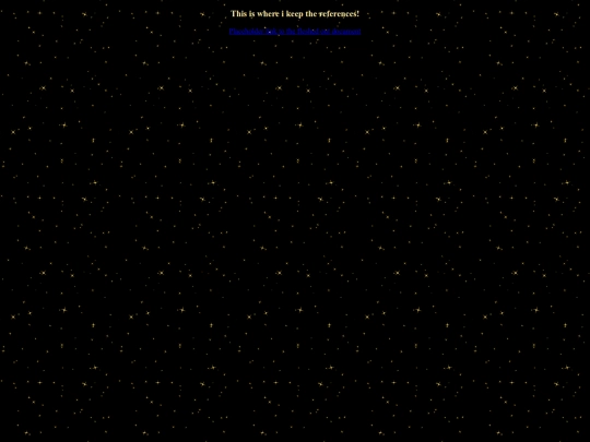 References screenshot