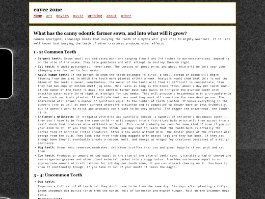 writing/odontic screenshot